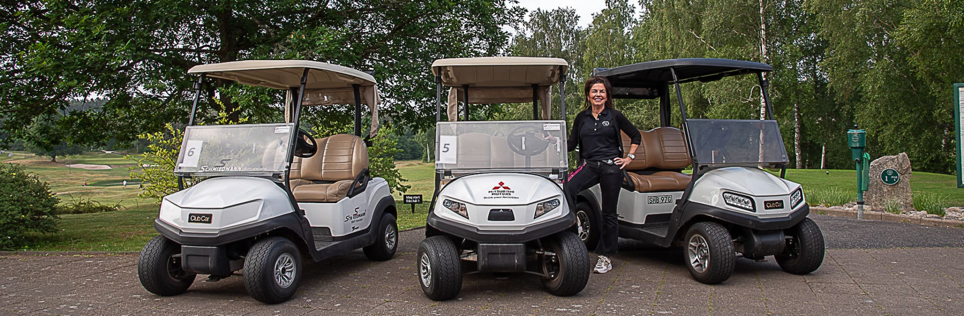 Hyra bil/golfvagn Sjögärde GK